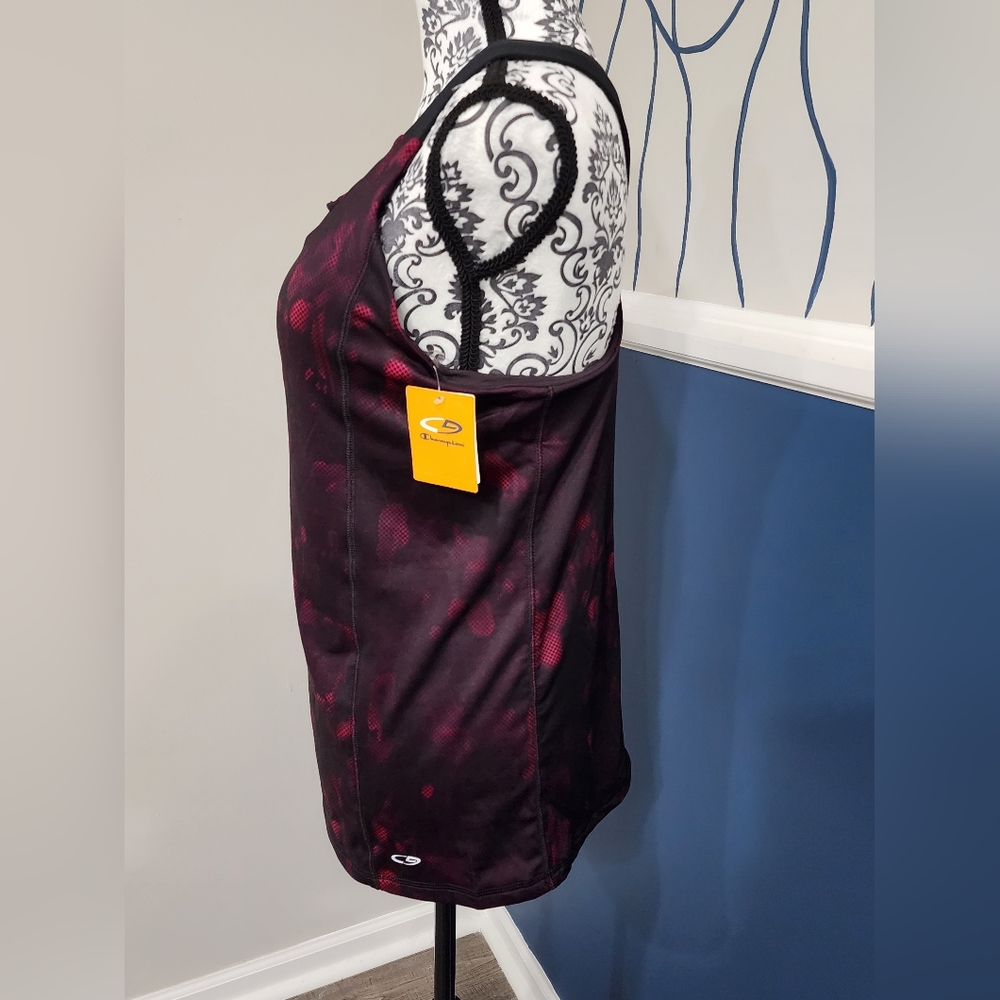 NWT Champion Duo-dry Athletic Tank with Built-in Sports Bra - Picture 4 of 11